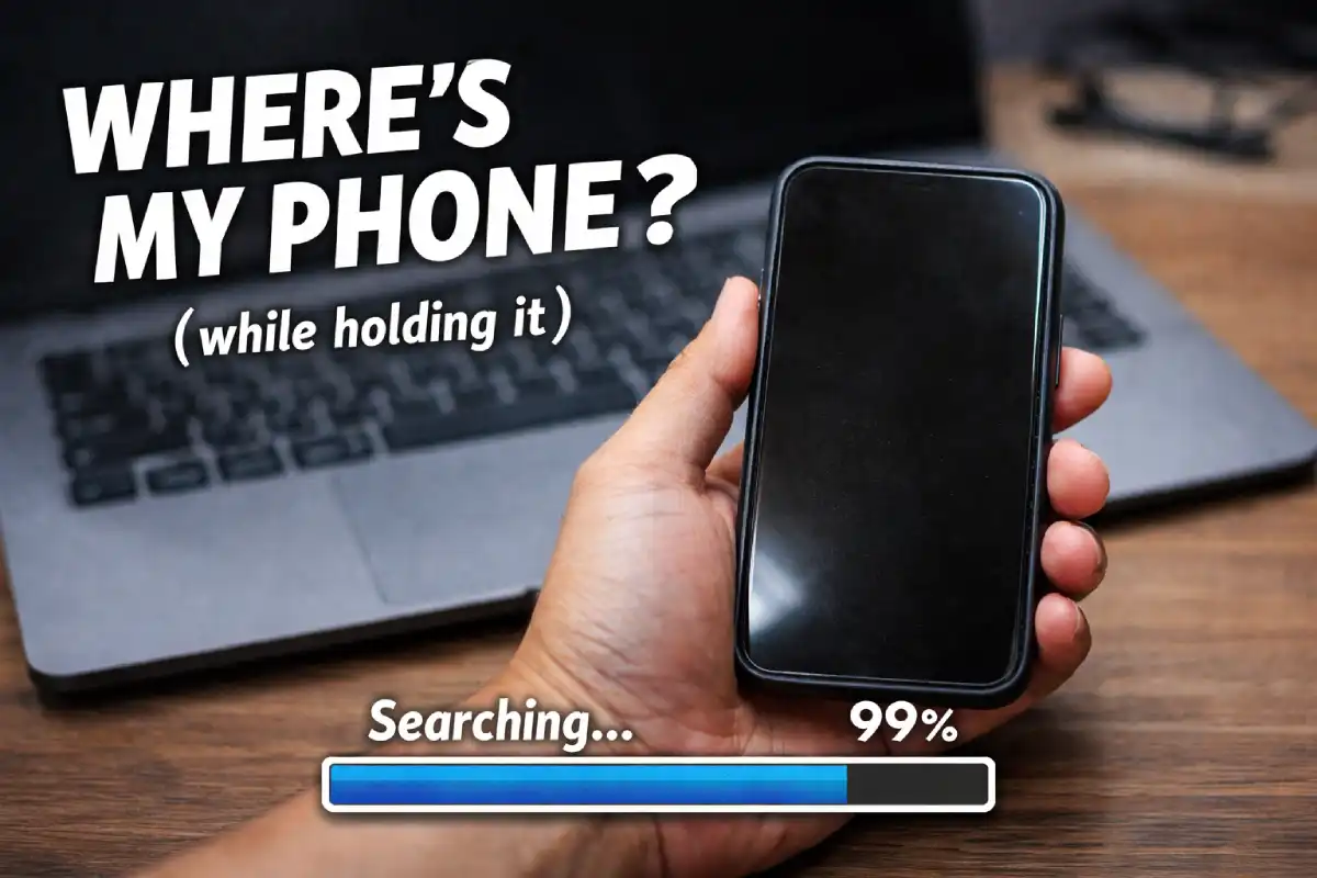 Where Did I Put My Phone? (While Holding It)